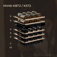 Купить встраиваемый винный шкаф Meyvel MV46-KST2